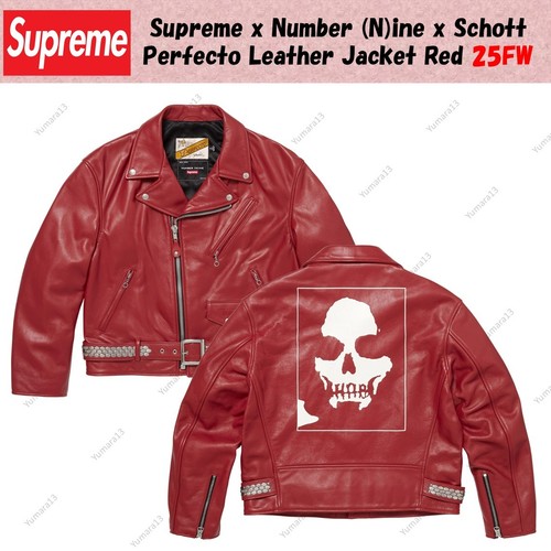 Veste cuir supreme - supreme, number