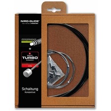 Kit de câbles de vitesses Turbo-Plus 2200 mm en acier inoxydable embout à ser...
