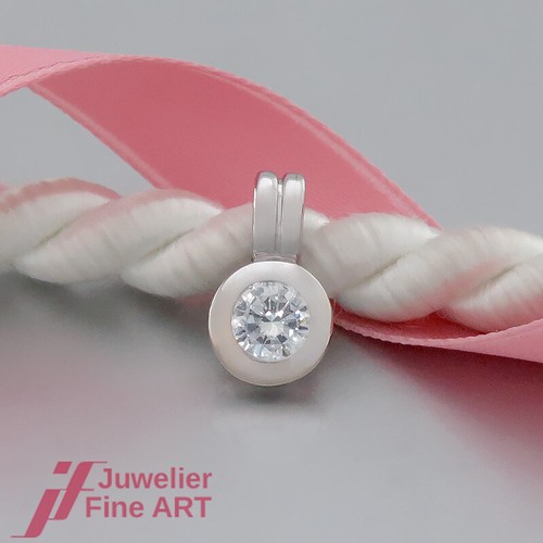 Pendentif solitaire brillant - pendentif,