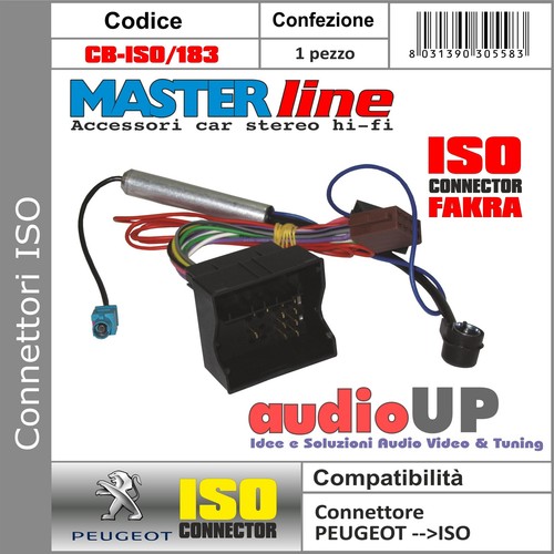 Connecteur iso car radio - car,