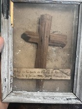 Reliquaire Croix & Morceau De