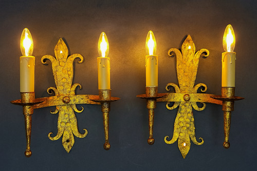 Paire appliques murales - paire, d’appliques