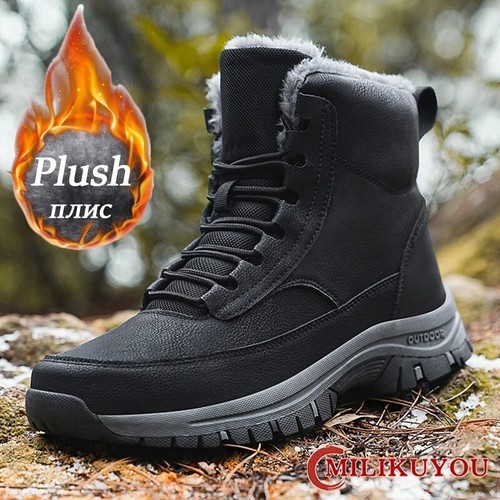 Botte neige cuir - de, en