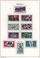 ALBUM MONACO AVEC TIMBRES