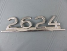 MERCEDES 2624 sigle monogramme