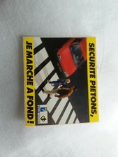 ancien autocollant vintage prévention routière nord sécurité  piéton 