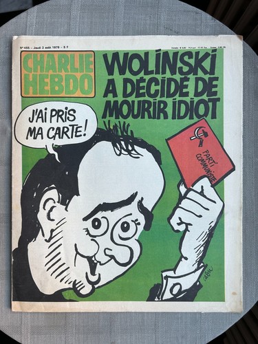 Charlie hebdo 455 august - charlie,