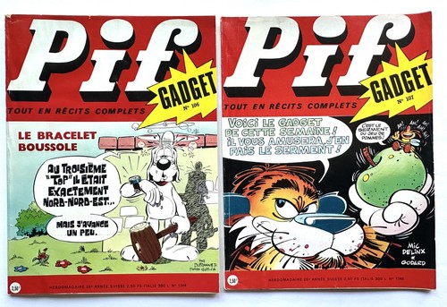 Lot pif gadget - de, &