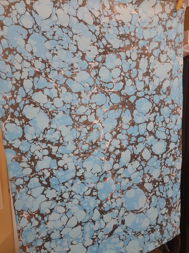 Papier marbré cuve de - papier,