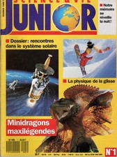 SCIENCE & VIE JUNIOR n° 1 - février 1989 - 98 pages - voir sommaire en photo.