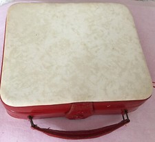 MERCERIE ANCIENNE - BOÎTE À COUTURE POUR ENFANT - PETITE VALISE - JOUET ANCIEN