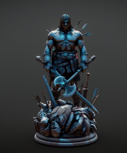 Diorama conan barbare - conan,