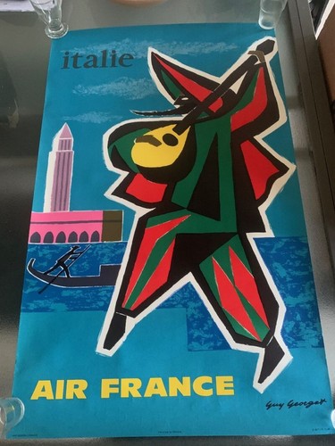 Affiche ancienne air - affiche,