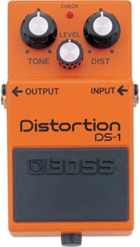 Boss ds1 distortion - distortion, avec