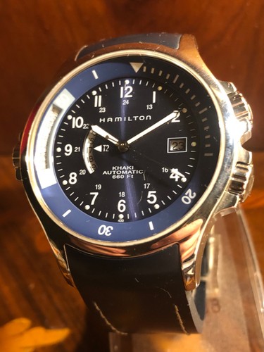 Hamilton khaki navy