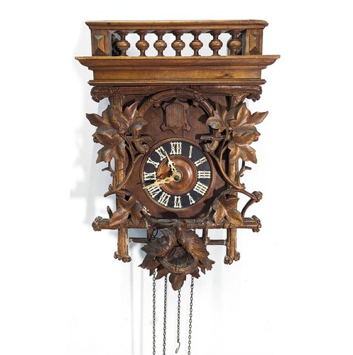 Pendule coucou bois - pendule, en