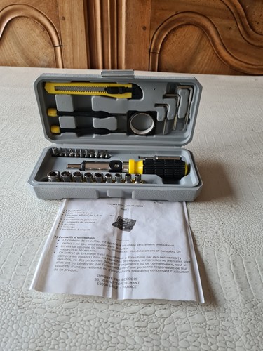 Coffret tournevis cliquet - coffret,