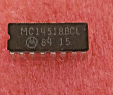 1pcs MC14518BCL Counter Dual 4Bit Decade UP  Motorola  CERDIP16