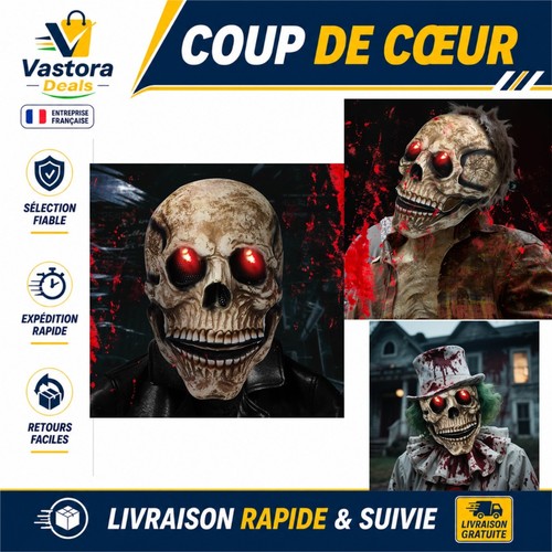 Masque halloween latex - d'halloween, en