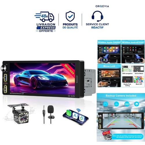 Autoradio din bluetooth - din,