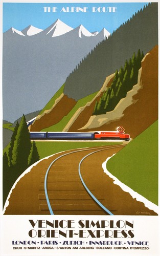 Original vintage affiche - affiche, pour