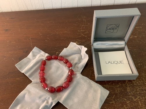 Bracelet perles rouge - , en