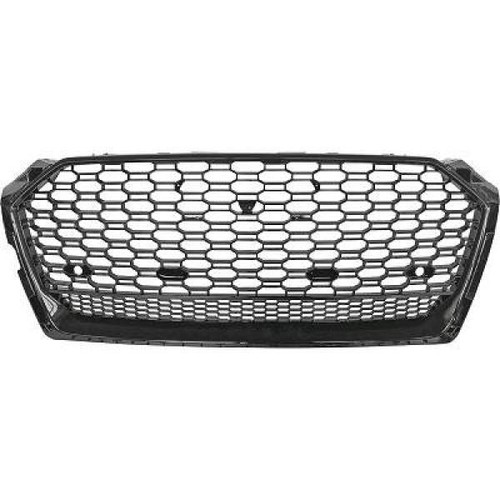 Calandre grille noir brillant - noir,