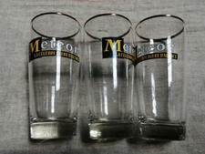 VIT2 lot 3 verre à bière METEOR collection BAR BISTROT BRASSERIE 0,25Litre