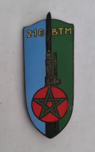 Insigne 216 btm bataillon - insigne,