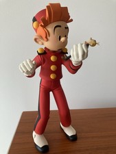 Fariboles Franquin Spirou tenant Fantasio boite chapeau et certificat