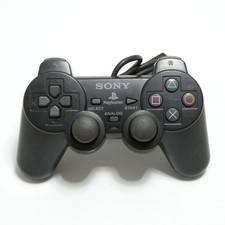 MANETTE SONY PLAYSTATION 2 NOIR OFFICIEL DUALSCHOCK 2 JEU CONSOLE SCPH 10010 /4