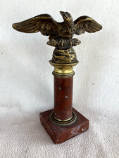 Bronze aigle au foudres sur