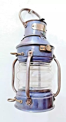 Ancienne lampe huile - ancienne, à