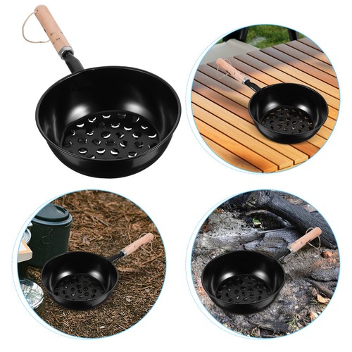 Pot charbon bois en fer - de,
