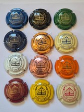 12 capsules de champagne  PAUL LAURENT N° 1 à 12 Coté 39 euros 