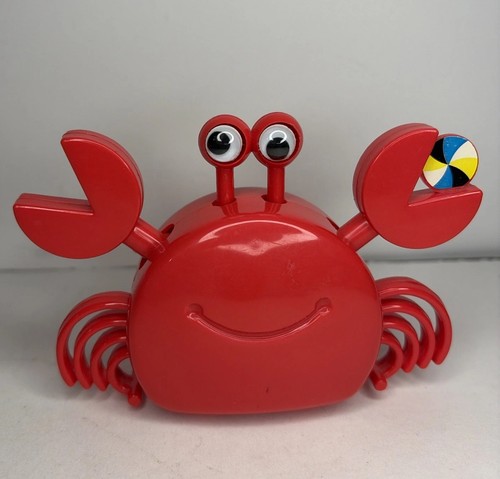 Vintage red crab wind toy - red,