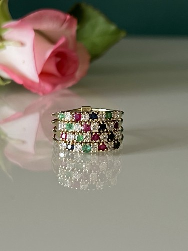 Bague vintage 18k - bague,