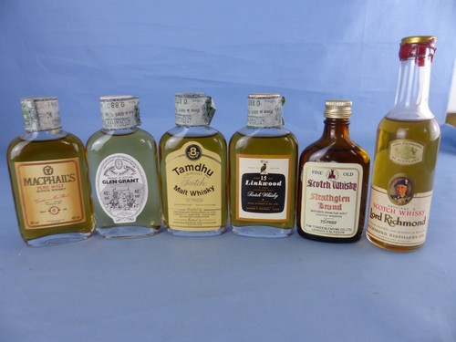 Lot mignonnettes whisky - mignonnettes,