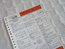 Fiche technique Ford Taunus