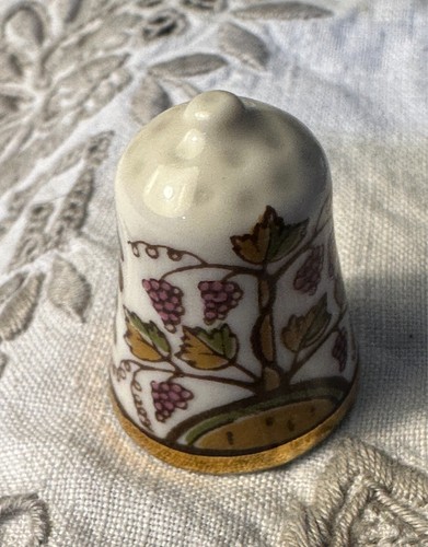 Dé coudre porcelaine - dé, en