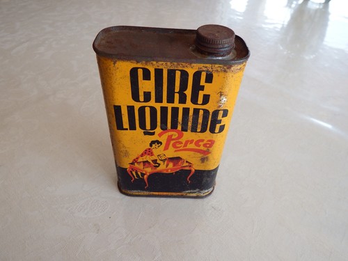 Ancienne boîte métallique - boîte, de