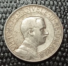 ITALIE 2 LIRE 1912 R VITTORIO EMANUELE III - Argent