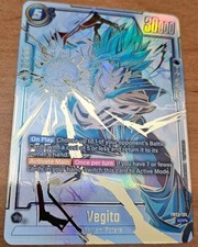 Dragon Ball Super Card Game FB02-139 SCR Vegito English