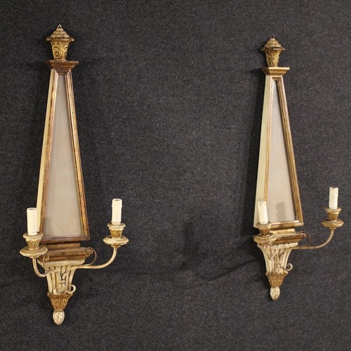 Paire appliques italiennes - de,
