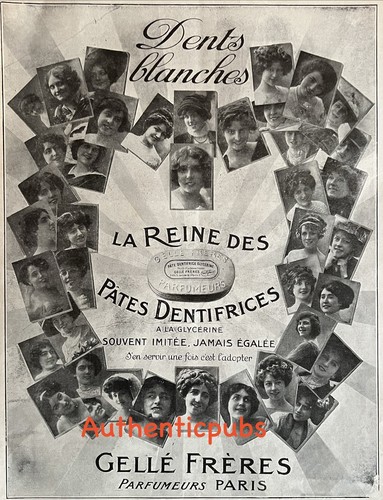 Publicite gelle freres reine - publicite,