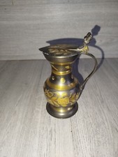 Ancien Vase Pot Ou Pichet Avec Couvercle Type Pot A Lait Ou Autre Vintage Ancien