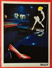Publicité de presse: Chaussures Mode BALLY Pirana ill VILLEMOT - MANOUKIAN 1982