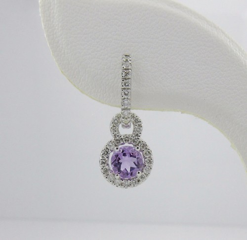 18k solid white gold pave - 18k,