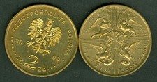 PIECE DE 2 ZLOTY  POLOGNE