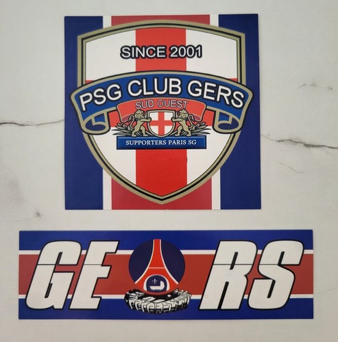 Autocollants psg club gers - psg,